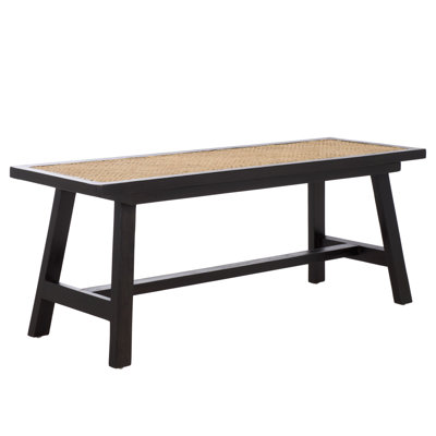 Henrik Cane Bench by Bay Isle Home