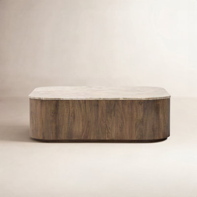 Jenny Kamina Coffee Table-Fossil Marble