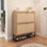 Armoire de rangement pour chaussures 16 paires Clie