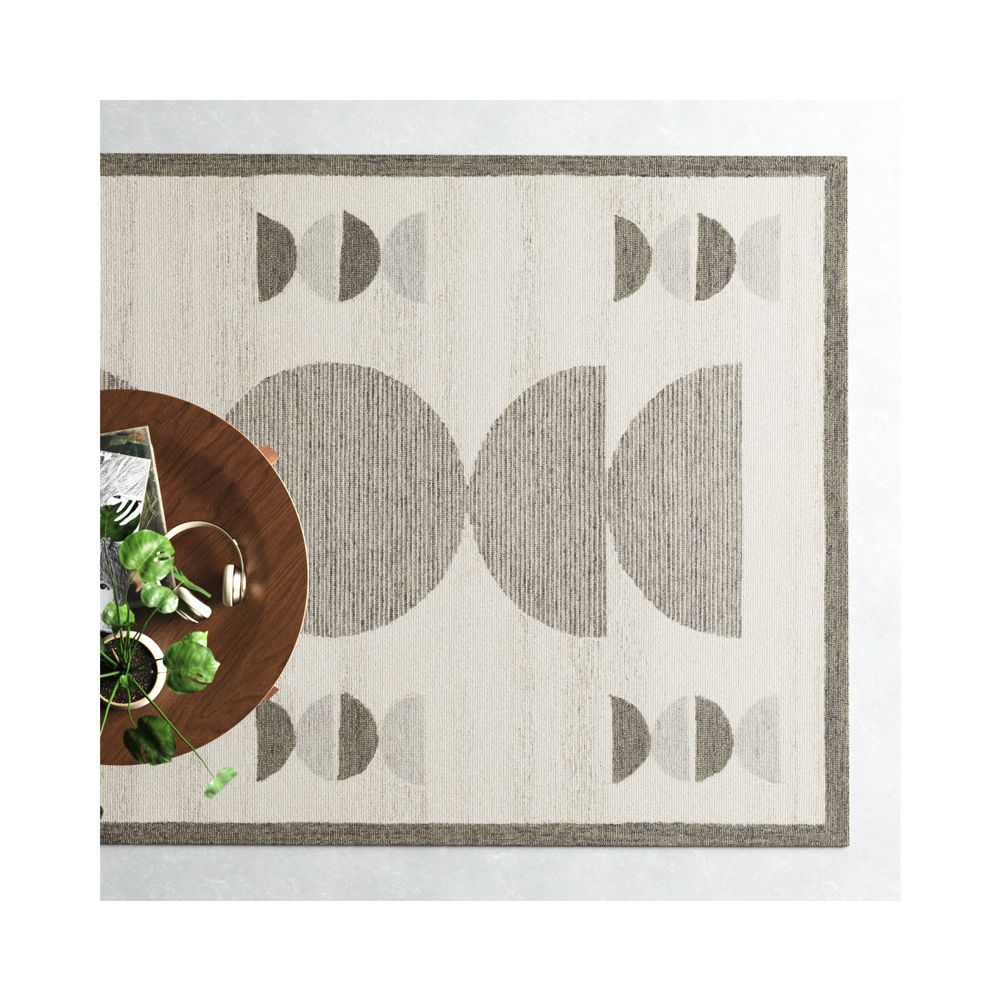 Uptown Handmade Wool Rug, Rectangle 8' x 10'