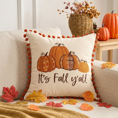 Housse de coussin festive pour la fête de l'Action de Grâce