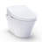 TOTO® WASHLET®+ AP Wall-Hung Elongated Toilet and WASHLET S5 and DuoFit® In-Wall 0.9 and 1.28 GPF Dual-Flush Tank System, Matte Silver - CWT4263446CMFG#MS
