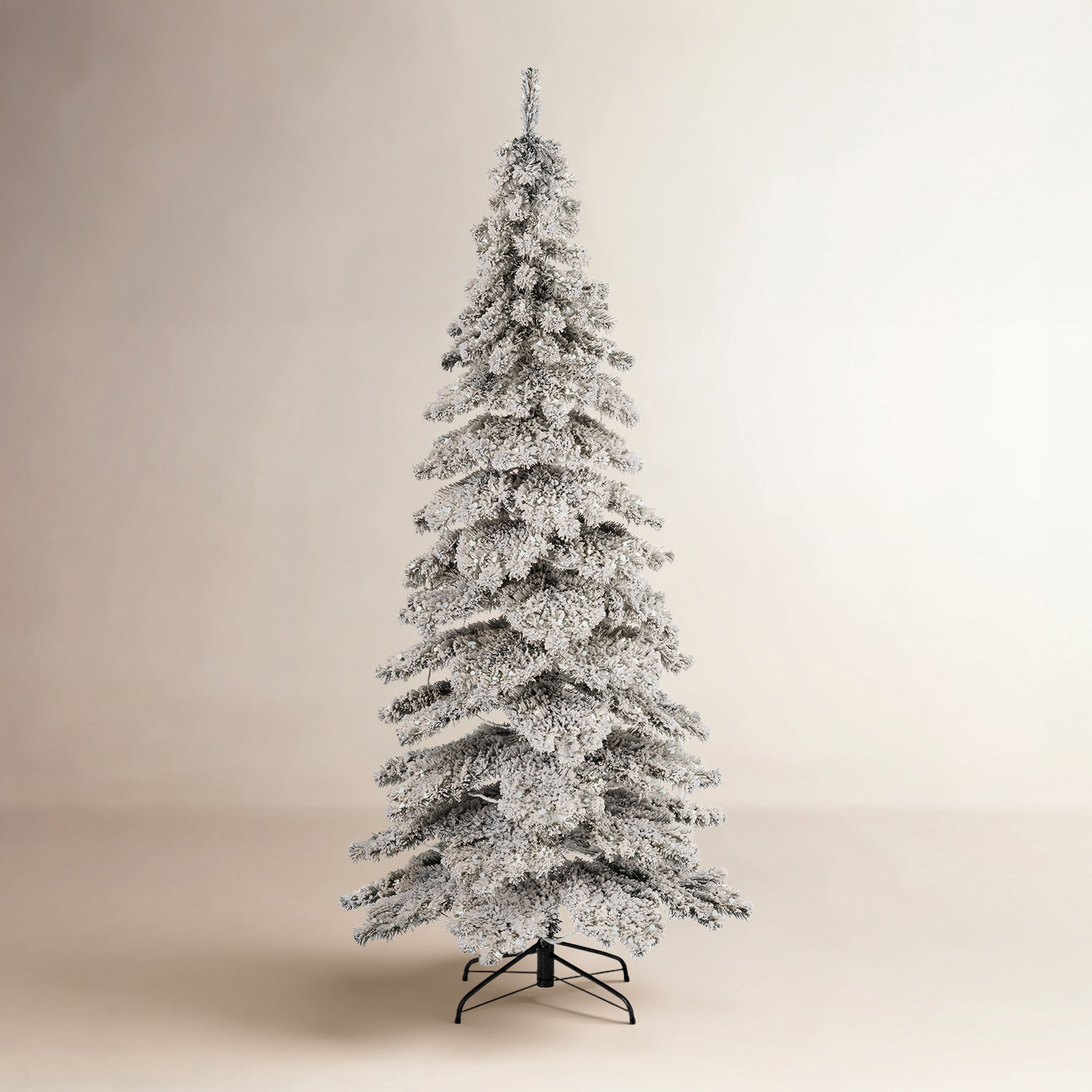 Hersi 9' Pre-Lit Spruce Christmas Tree, 7.5'