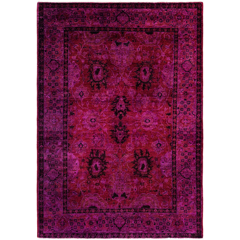 Tapis unique 4 pi 3 po x 5 pi 7 po Huckstep