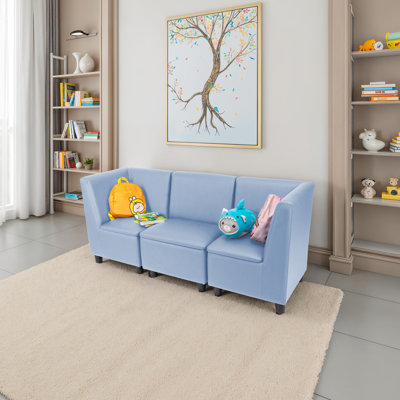 Ensemble modulaire 3 pièces Kid Comfort - bleu poudre