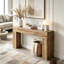 Table d'entrée en bois, console rustique