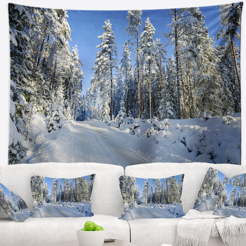 Tapisserie Schafer Blue Winter, H 50 po x l 60 po