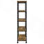 Bureau d'ordinateur et bibliothèque 2 pièces Rustic Nutmeg