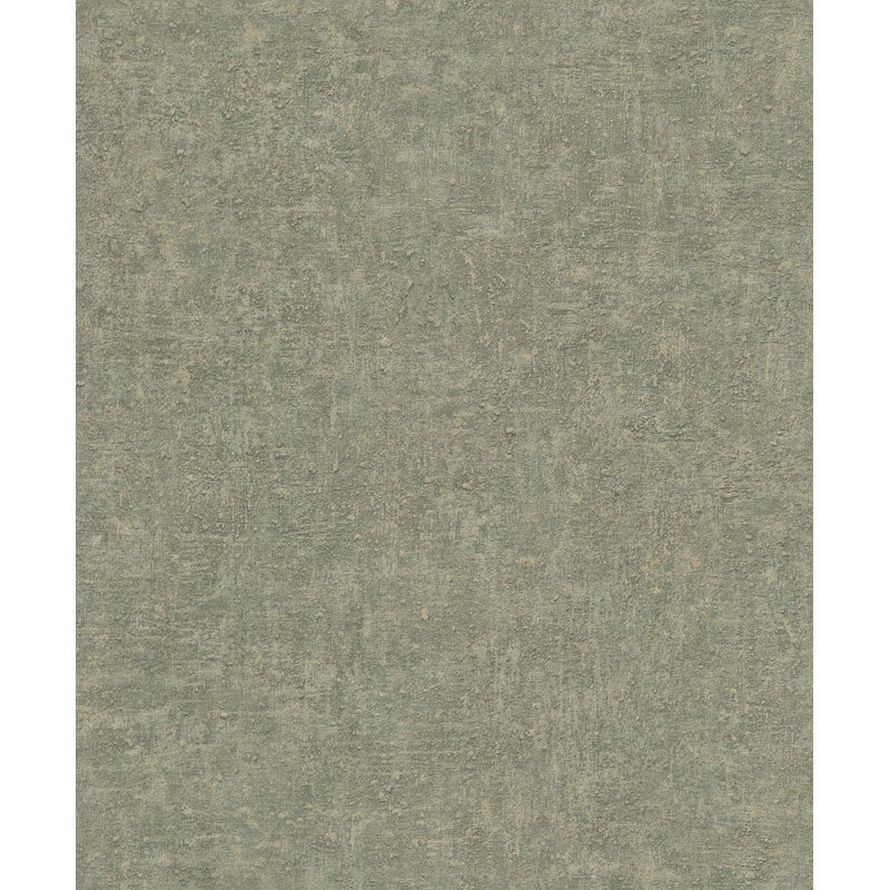 Rouleau de papier peint uni naturel L 33 pi x l 21 po Reasilvia, Vert