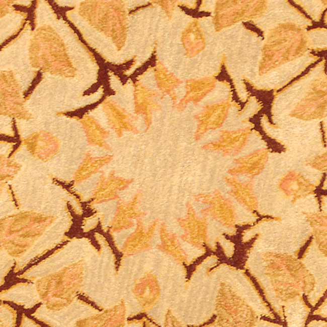 Tingley Hand Tufted Wool Pile Floral Rug