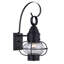 Matte Black Outdoor Wall Lantern-585571793
