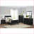 Classic Louis Philippe Black Wood 2-Drawer Nightstand-2003367371