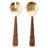 Baskett Stainless Steel Salad Servers
