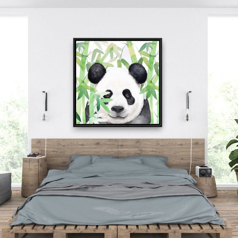 " Hidden Panda In Bamboo "