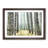 View of a Pine Tree Forest - Picture Frame Painting Print-55605011-55605006