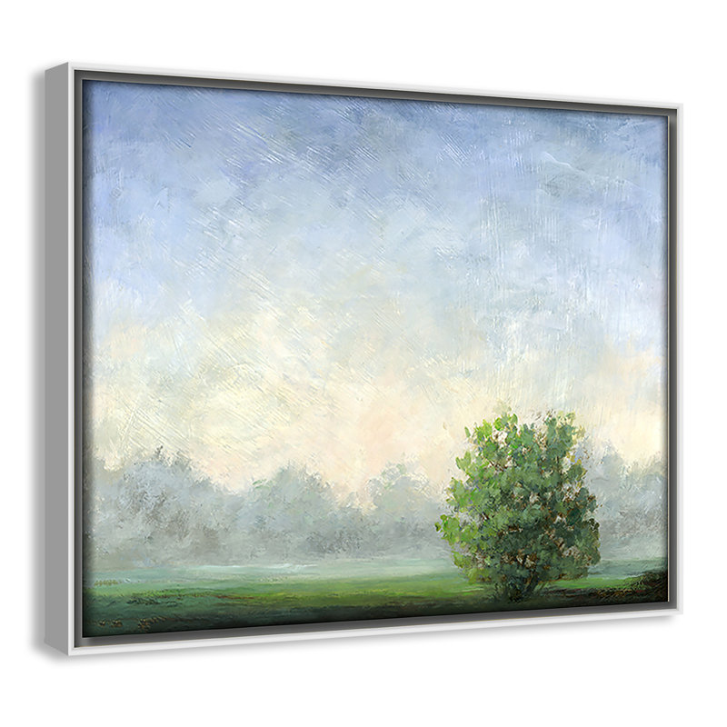 Thayne Upstart Print par Dena Ann Adams, H 9,5 po x l 11,5 po, Blanc