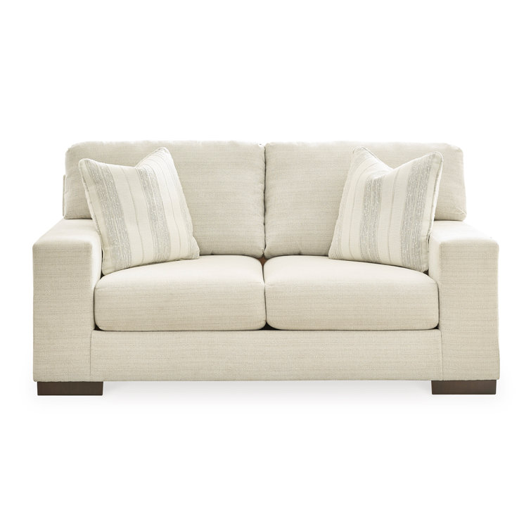 Calloway 70" Square Arm Loveseat with Reversible Cushions