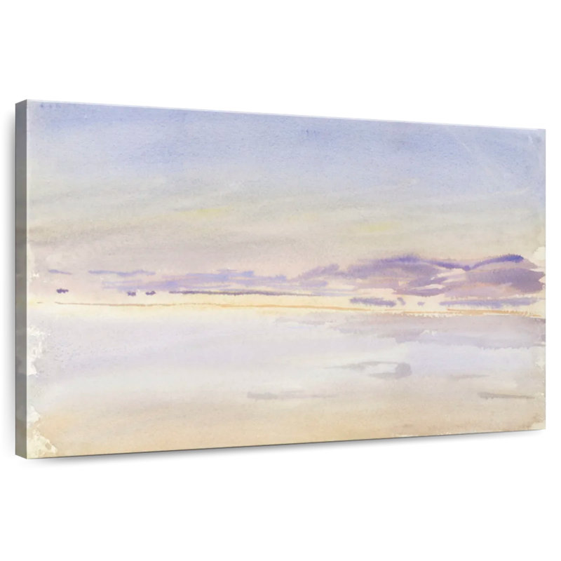 Avery, coucher de soleil en mer 1905-1906, H 16 po x l 24 po