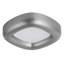 Folio 15-in Black dimmable LED Flush Mount-474215824