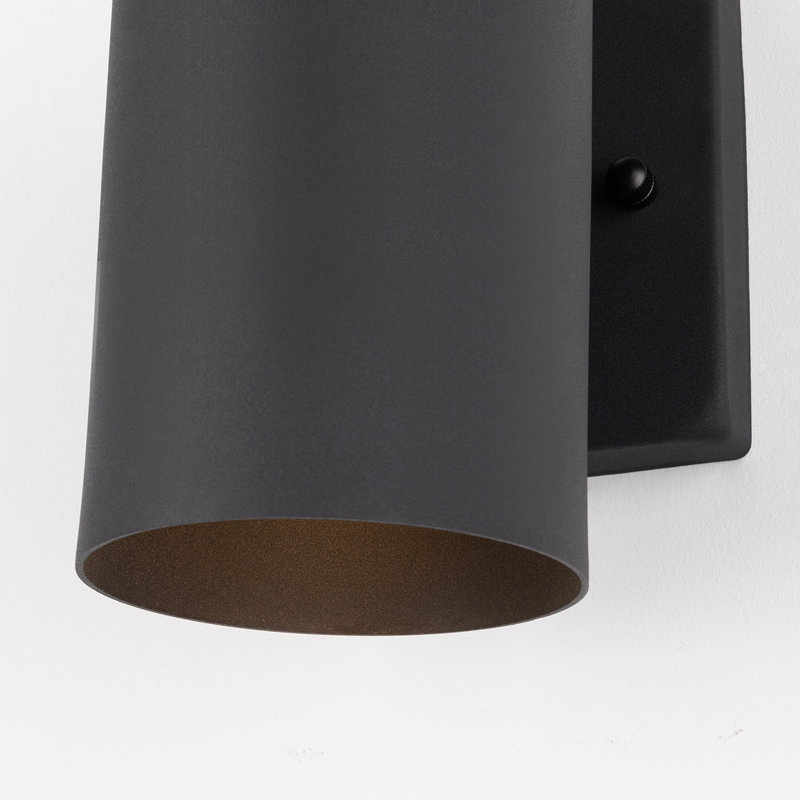 Renleigh 7" H Outdoor Wall Light with 5W LED GU10 Replaceable Bulbs