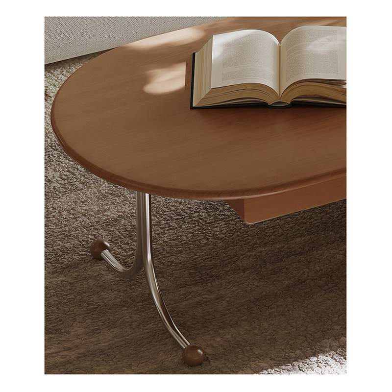 Table basse moderne de style rétro