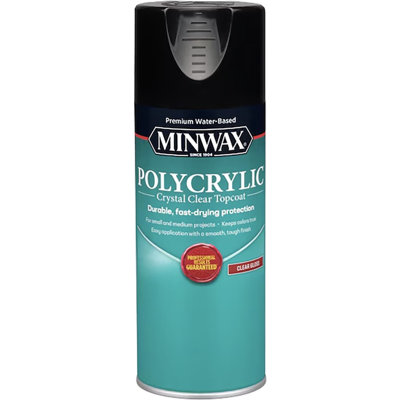 Minwax 35555 11.5Oz Gloss Polycrylic Spray-1PK