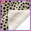 Couvertures noires à pois beige-124116085