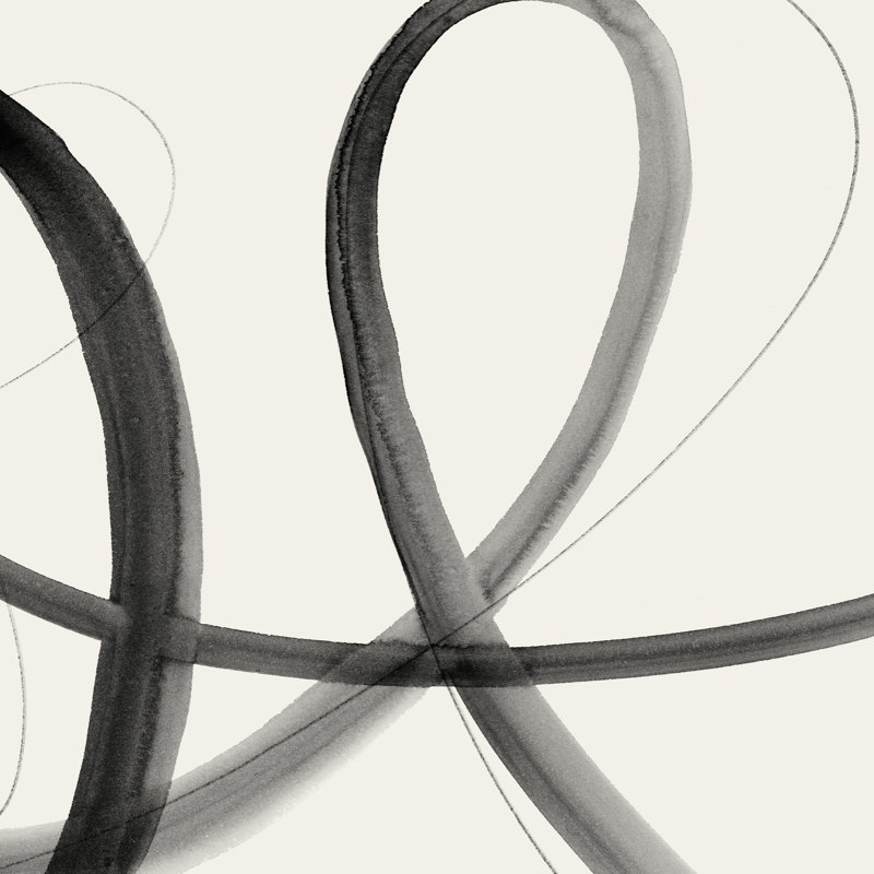 Heartbeat Note I Print by Barclay Butera, 20" H x 20" W, Glass Coat