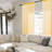 Diyon Polyester Sheer Curtain Pair-972052049-972052050