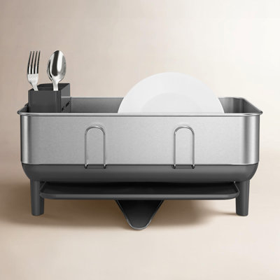 simplehuman Compact Dish Rack with Swivel Spout