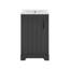 Meuble-lavabo de salle de bain avec lavabo, support de rangement-114248935