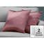 Coussins, ensemble de 2, 18 x 18 carrés, insert inclus, jet décoratif, accent, canapé, canapé, chambre à coucher, polyester rose hypoallergénique, moderne-121319942