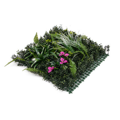 12pcs 20" X 20" Artificial Boxwood Wall Hedge Mat Plant Panels Outdoor Grass Fence by Espiron Optimum