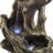 Curved Tiered Log Rainforest Outdoor Floor Fountain, 41" with LED Lights-962184581
