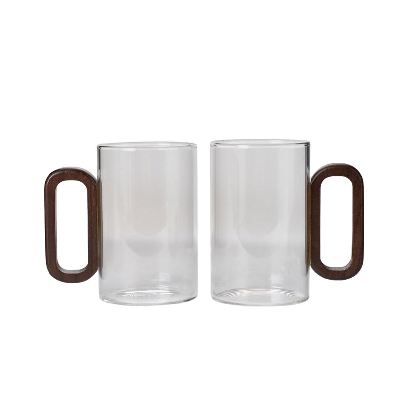 Mug, Set of 4, Transparent