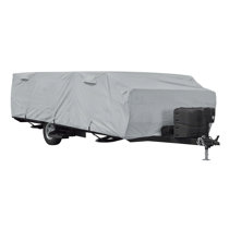 VEVOR Housse pour camping-car VEVOR, housse pour roulotte de voyage de 8 pi  à 10 pi, housse de caravane pour camping-car extra-épaisse 4 couches  anti-UV avec patch adhésif et sac de rangement - Wayfair Canada