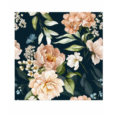 «Floral Floral Elegance II Cottage», reproduction d'art non encadrée