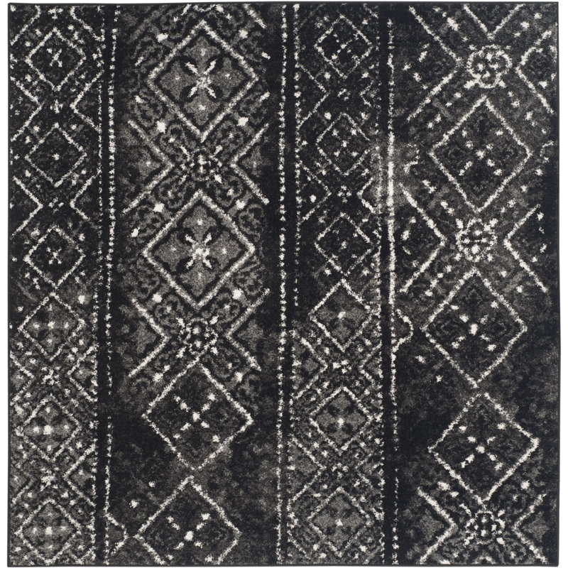 Aliesa Performance Geometric Rug, Square 12'
