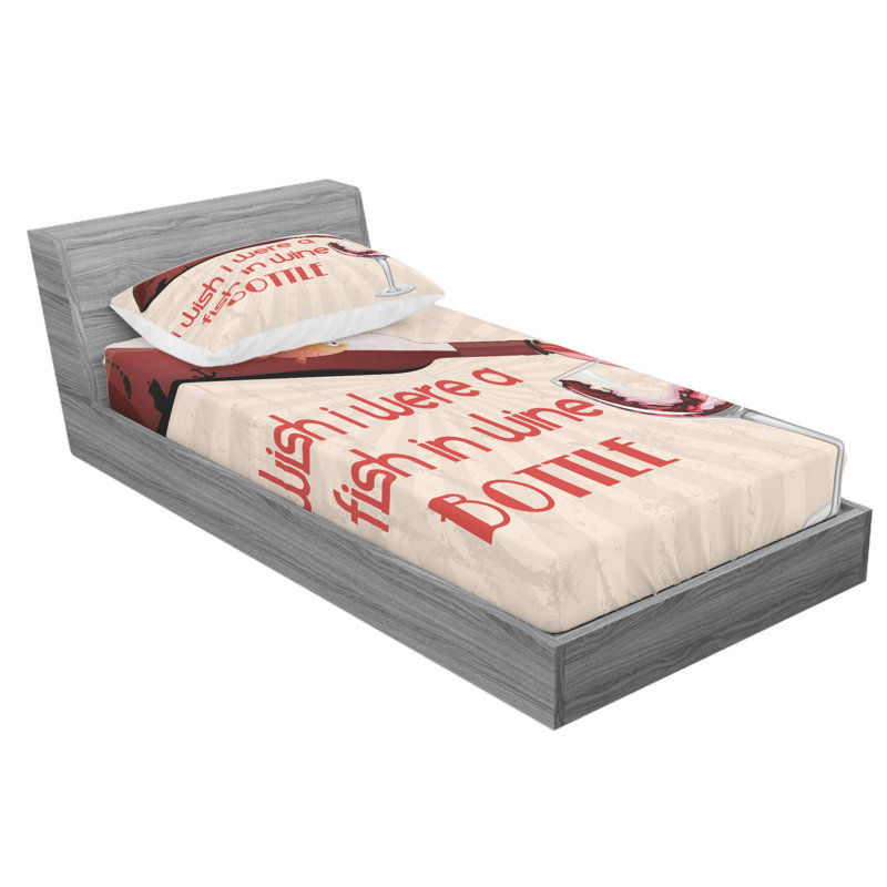 Microfiber Sheet Set, Twin XL Sheet Set with Fitted Sheet