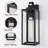 (Bulbs Included) Dusk to Dawn Outdoor Lantern Wall Light Lamp Sconces Waterproof for Porch Doorway-913790171