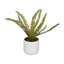 Plante à feuillage artificiel 12,15 po en pot