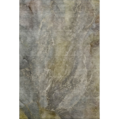 Premium Machine Washable Mayfield AMF2307 Abstract Rug