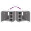 Avrom 60cm Bathroom Vanity Base Only-1350872849