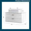 Meuble-lavabo simple 31,5 po avec lavabo vasque en céramique