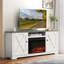 Meuble télé avec foyer électrique Henrik-1002400058