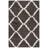 Ines Geometric Dark Gray/Ivory Area Rug-1492811180