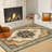 Oriental Classical Design Indoor Anti-Slip Area Rug