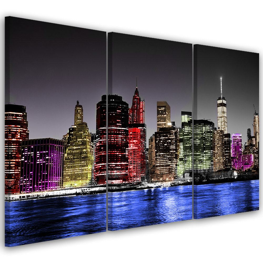 Leinwandbild Architektur-Skyline New York