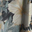 Monochrome Tropics Tropical Pattern IV - Floral Curtain - Blackout Floral Curtain - 1 Panels-107549754