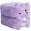 Happy Nappers: Care Bears 10 "Pop N 'Play Cube - Partage d'ours - Le personnage Mushmillow se déploie dans un coussin moelleux, multi-usage, repose-pieds, jouet pour enfants